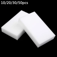 10203050pcs white sponge eraser melamine cleaner multi functional kitchen dish bathroom cleaning tools nano sponge