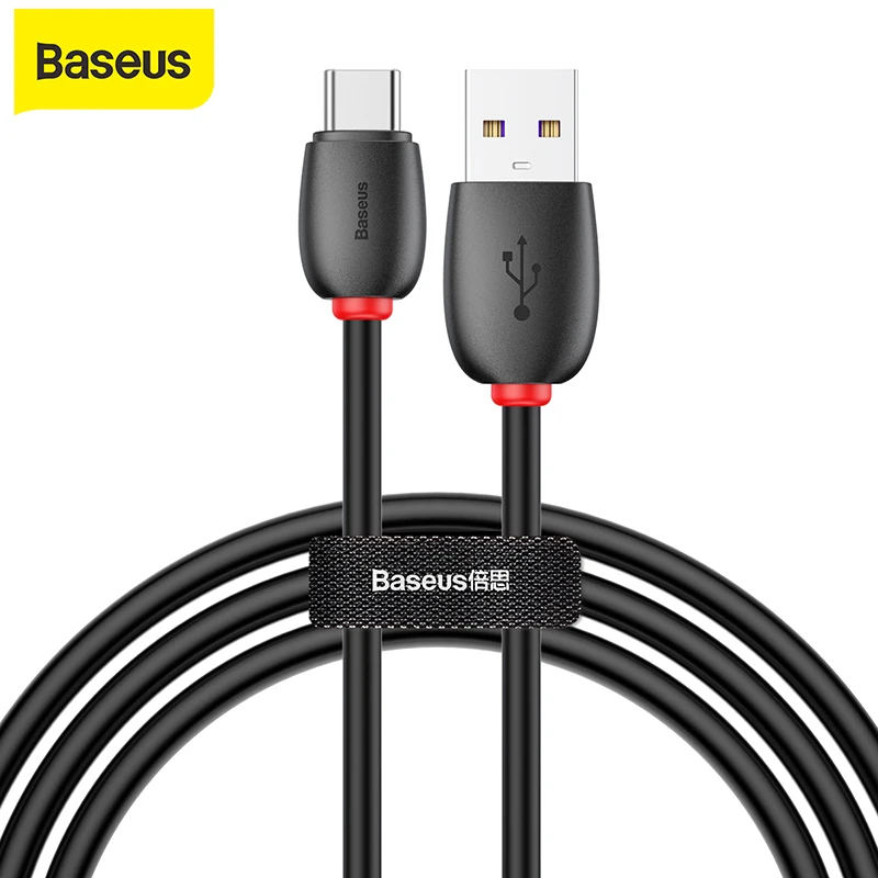

Baseus Quick Charging USB Cable For Type C 40W Fast Charge USB-C Charger Devices Mobile Phone Cable For Huawei P30 For Samsung