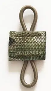 5pcs/lot Tactical Elastic Molle Ribbon Buckle Binding Retainer For PTT Antenna Stick BK/CB/RG/MC | Спорт и развлечения