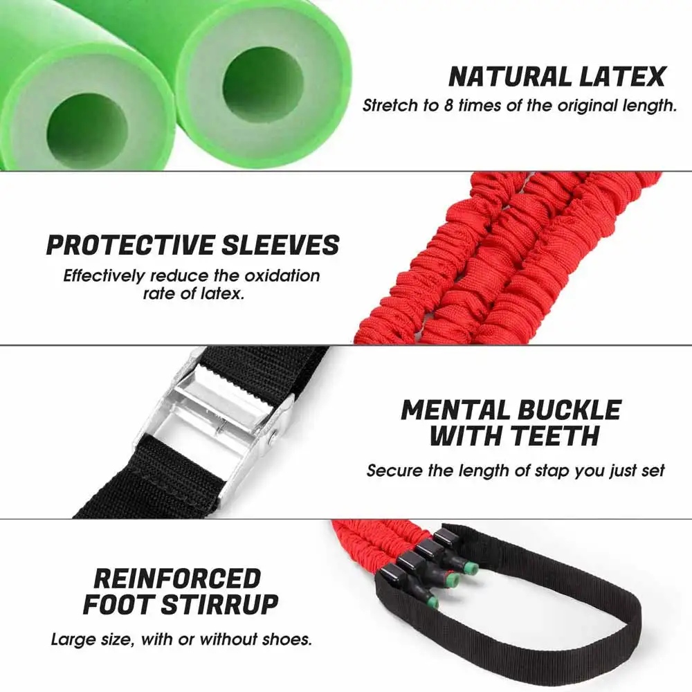 

One Word Puller Pull Up Auxiliary Resistance Band Multifunctional Adjustable Strength Training Elastic Rope Fitness Accessories