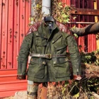Куртка из натуральной воловьей кожи, вощеная, водонепроницаемая, размер США, Европа, в армейском стиле, 22 унции, M65, CDJ-66