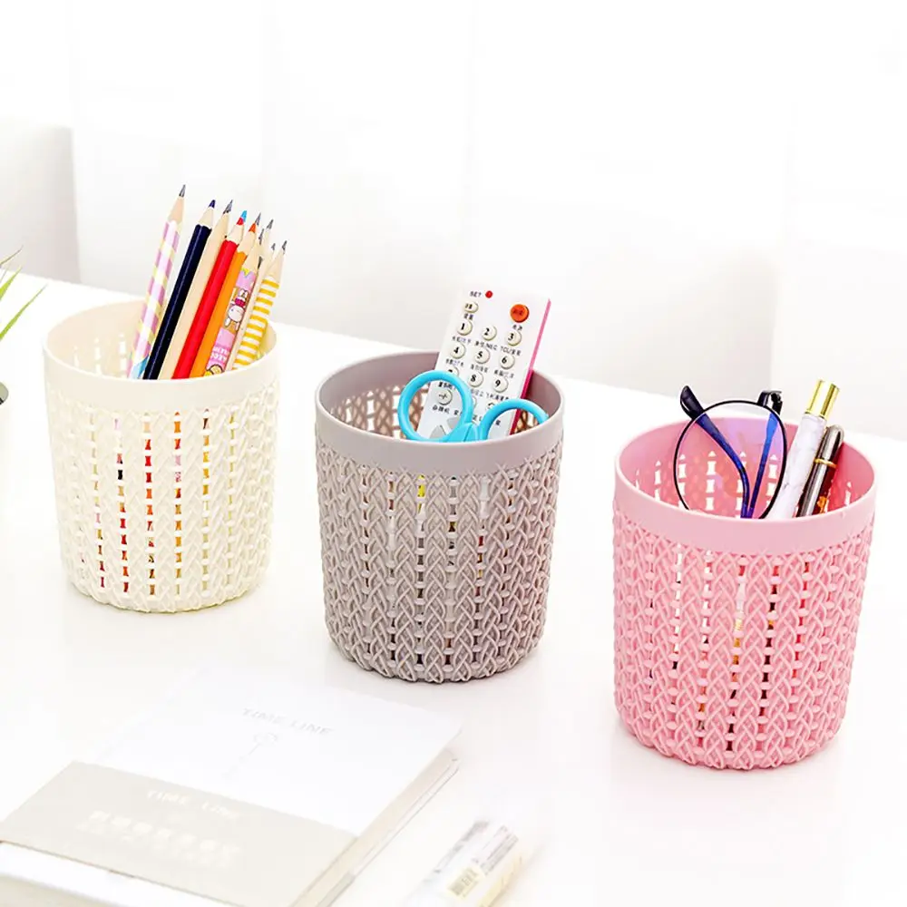 Полый контейнер для косметических кисточек пустая коробка с ручкой хранения