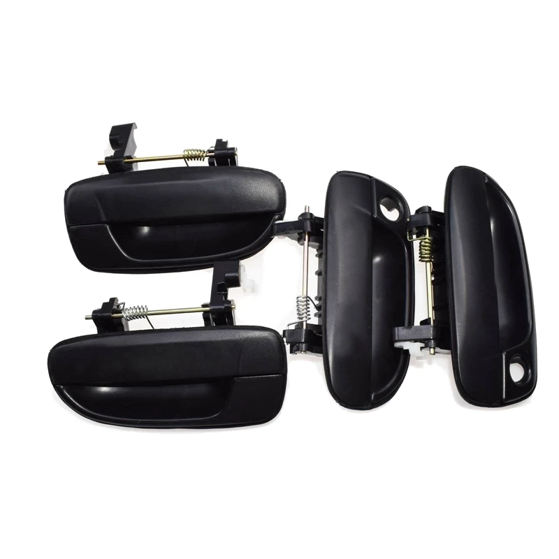 4PCS(Front Rear Left Right)Outer Outside Exterior Door Handle Black for Hyundai Accent 2000-2005 New | Автомобили и мотоциклы