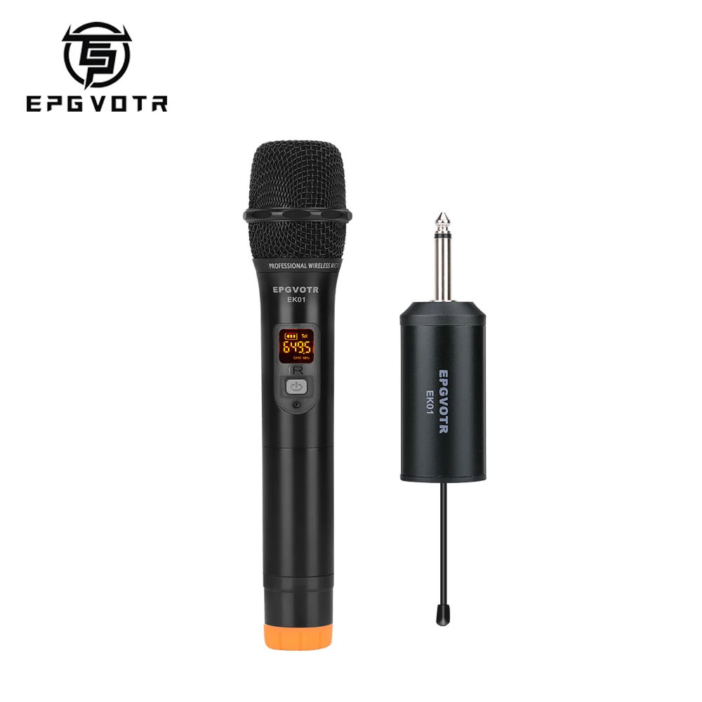 EPGVOTR 30 канальный Регулируемый UHF беспроводной микрофон Система динамический
