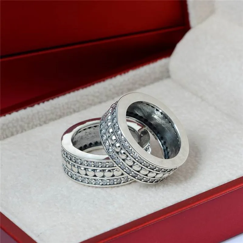 Autumn collection Forever with signature ring 925 sterling silver jewelry Rings For Women Engagement wedding Ring anillos RIP044 | Украшения