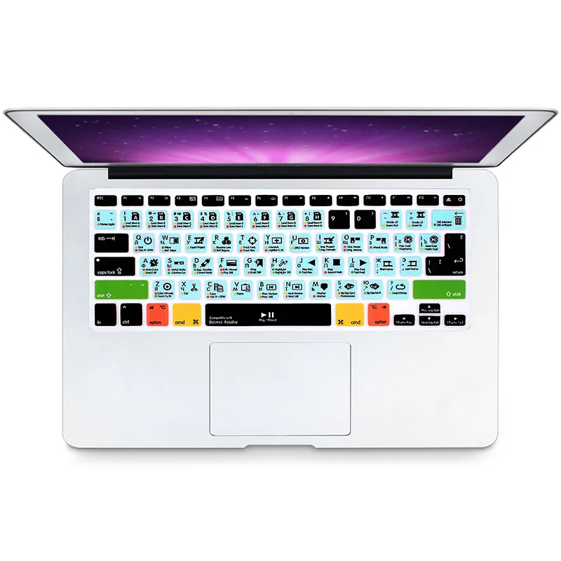 Чехол для Macbook Pro Air 13 15 с русской раскладкой|keyboard skin cover|keyboard skincover for keyboard |