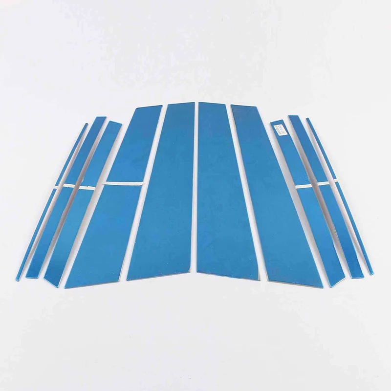 

Lsrtw2017 for Bmw X5 G05 Car Window Post Strip Trims Accessories 2019 2020 2021 Stainless Steel Auto decoration exterior styling