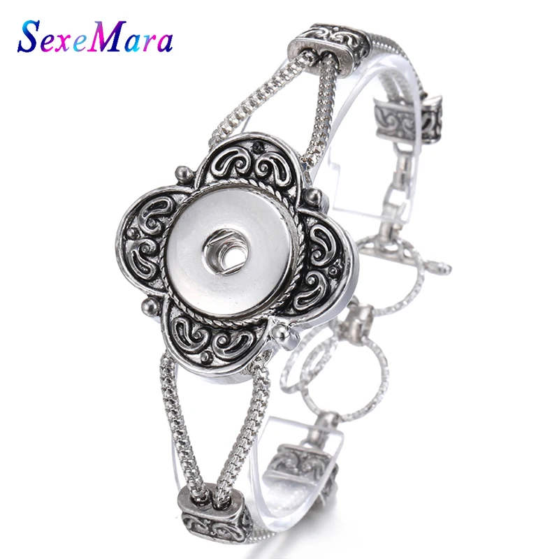 Браслет с кнопками для ювелирных изделий металлический браслет