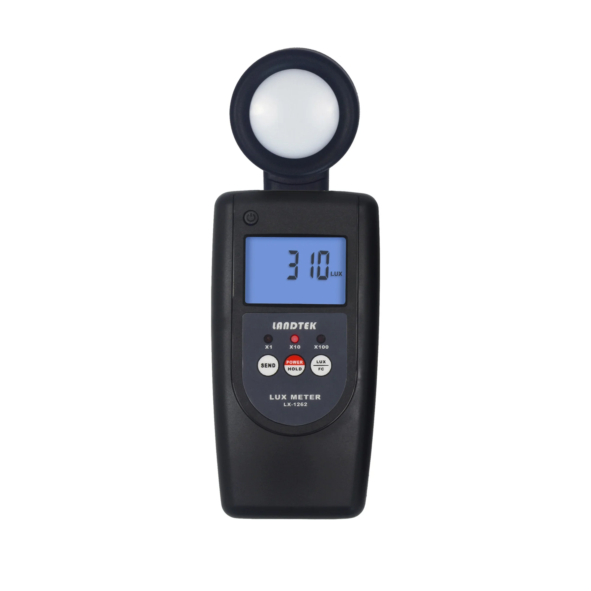 

Digital Lux Meter LX-1262 with RS232C software