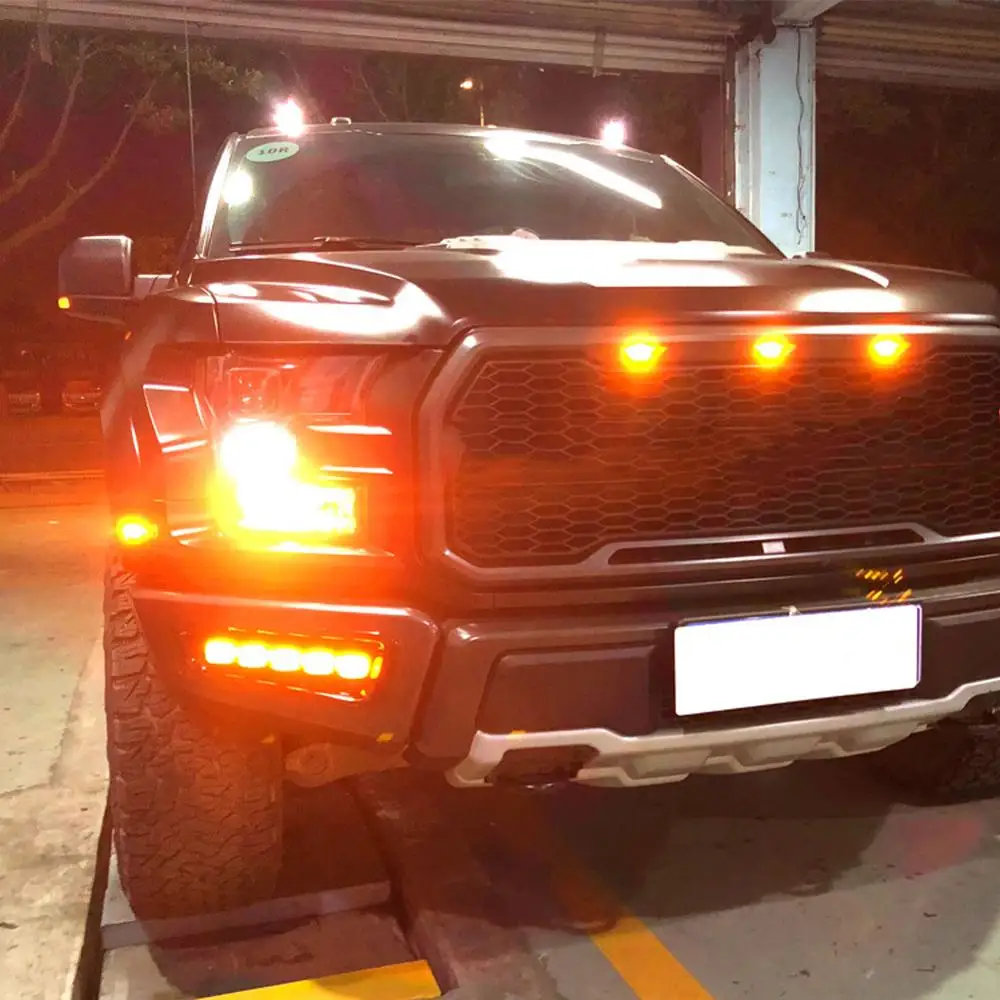 2 шт. светодиодный светильник дневного света для автомобиля DRL противотуманная