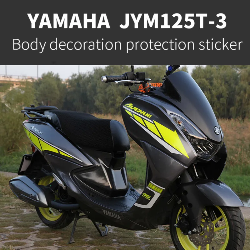 

Motorcycle Sticker Car Pull Flower Decal Film Whole Car Sticker Modification for Yamaha Jym125t-3