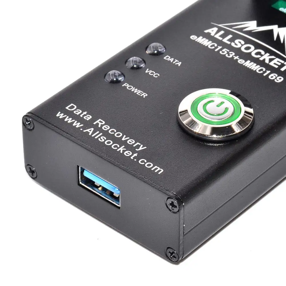 eMMC Data recovery EMMC153 EMMC169 USB Restore Recover Adapter with 5 size limiters BGA153 BGA169 mobile cellphone android phone |