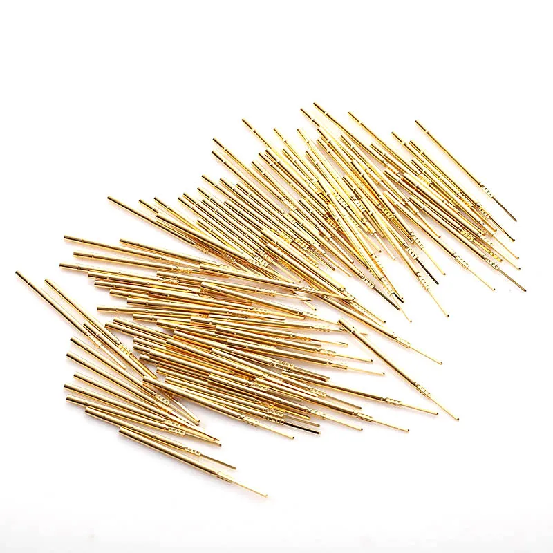 

100PCS/package R100-3W Test Needle Sleeve Outer Diameter 1.67mm Length 38.3mm Snap Ring Height 5mm Spring Test Probe Sleeve