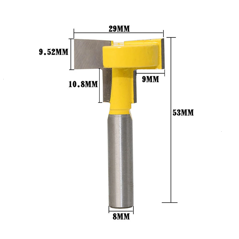 8 мм хвостовик соединение долбежный резак Т образные долбежные фрезерные станки