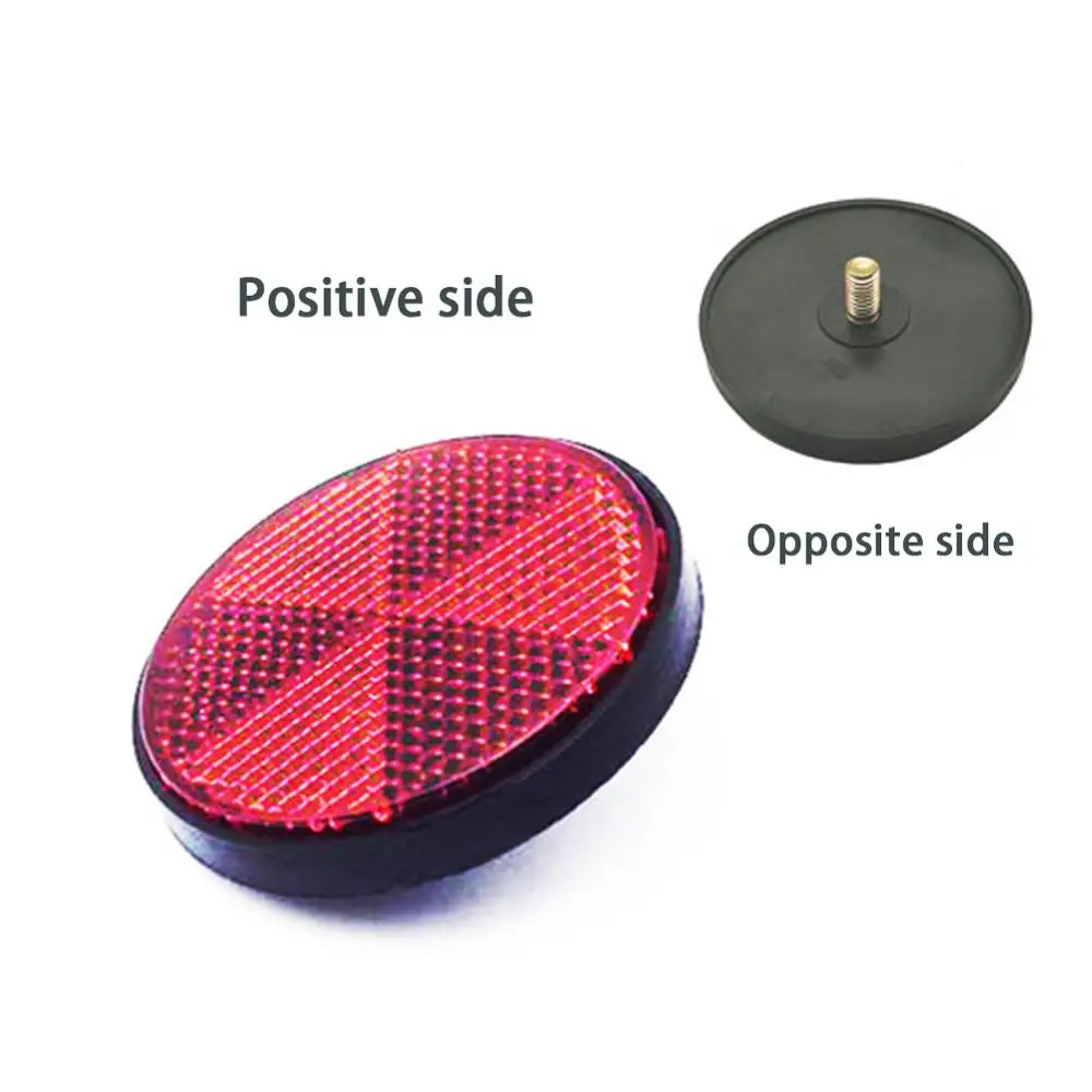 1 пара красные отражатели пластиковые для грузовиков мотоциклов квадроциклов