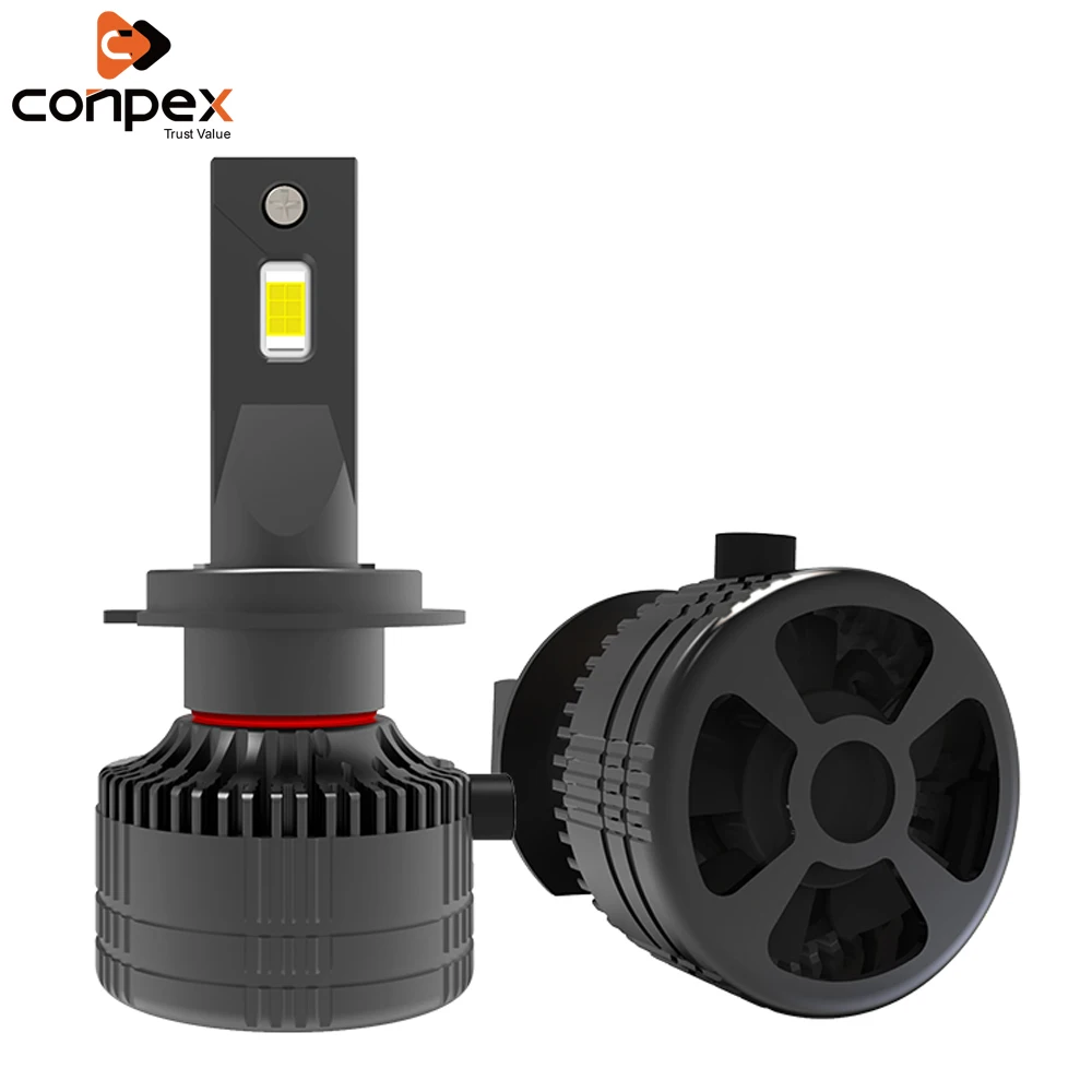 

Conpex h7 led 9012 HIR2 H1 LED lampada HB2 9003 H4 LED headlight 9005 9006 HB4 HB3 H11 fog light car Bulb 6000K White lampe led
