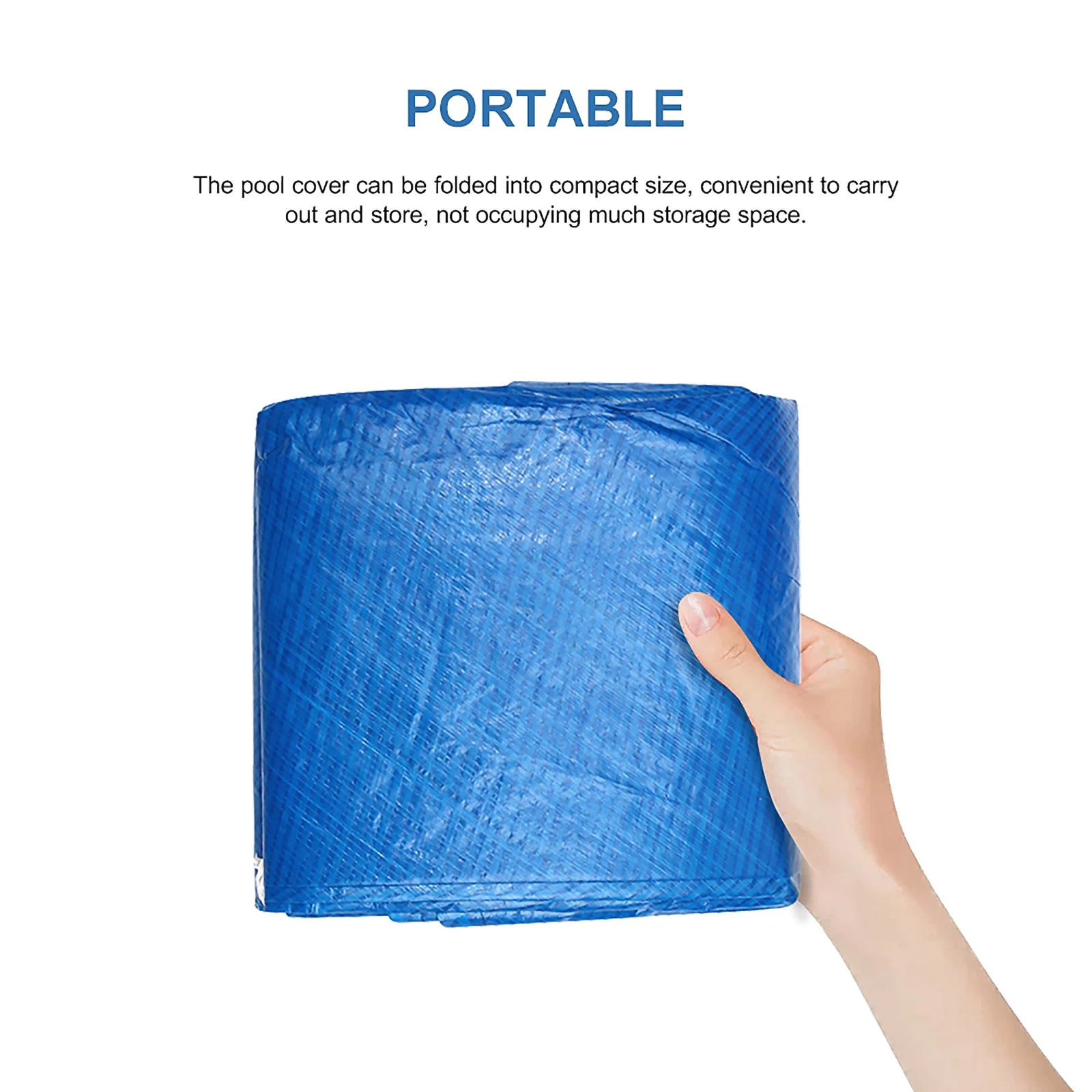 

Hot Sale Large Size Swimming Pool Rectangle Ground Cloth Lip Cover Dustproof Floor Cloth Mat Cover For Outdoor Villa Garden Pool