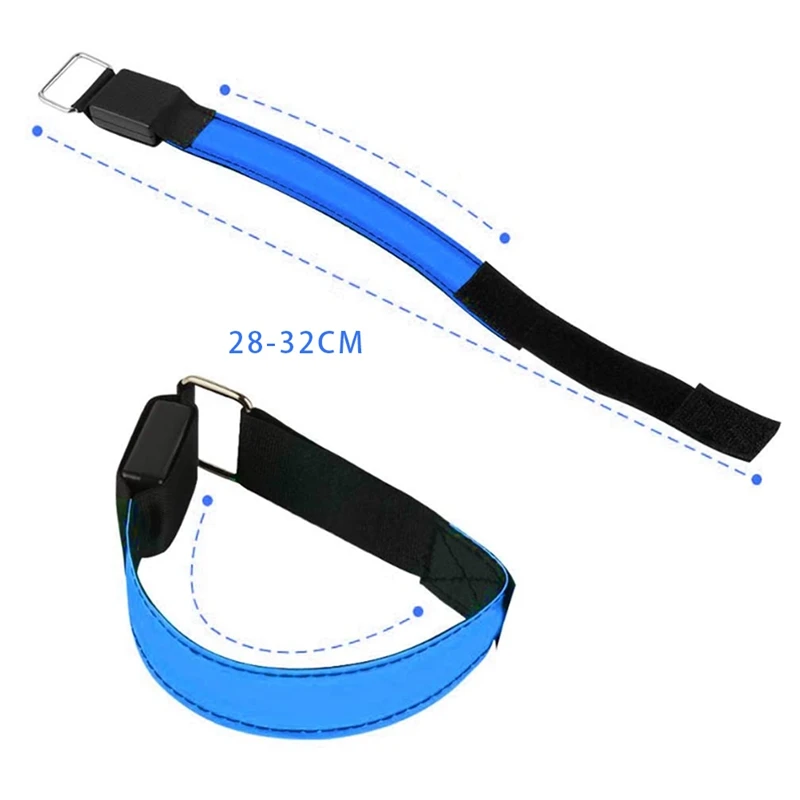 

4Pcs Runing Light for Runers Rechargeable Led Armband Refective Running Gear, Led Light Up Band for Runner