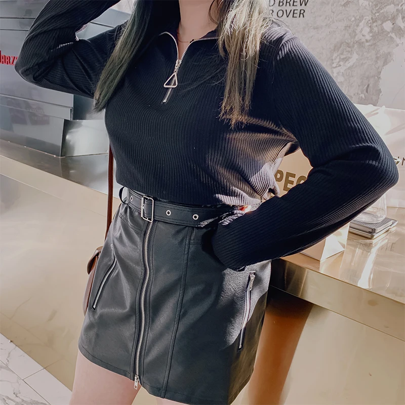 

Fit Women Long Sleeve Slim T-shirt Solid Color Plus Size Bottoming Tops Pullover Basic Daily Clothing Fashion Casual Turtleneck