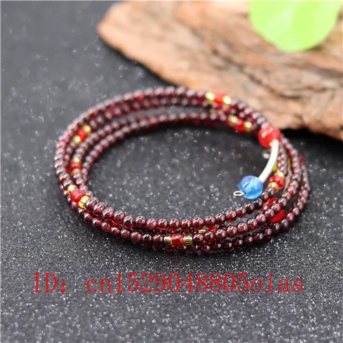 Красный гранат эластичный браслет с бусинами мала 4 мм модные очаровательные