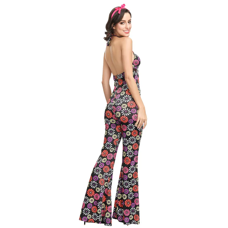 Американское платье для танцев в стиле хип-хоп с глубоким V-образным вырезом |