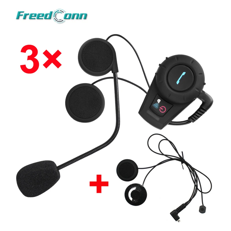 Бесплатная доставка! Комплект из 3 предметов Оригинальный 500 м BT Bluetooth Interphone