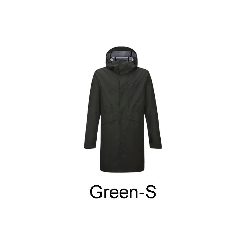 Green-S Xiaomi Mijia Uleemark Мужская трехэтажная городская ветрозащитная куртка многофункциональное стрейчевое водонепроницаемое пальто для хранения Зима Весна - Цвет: Green-S