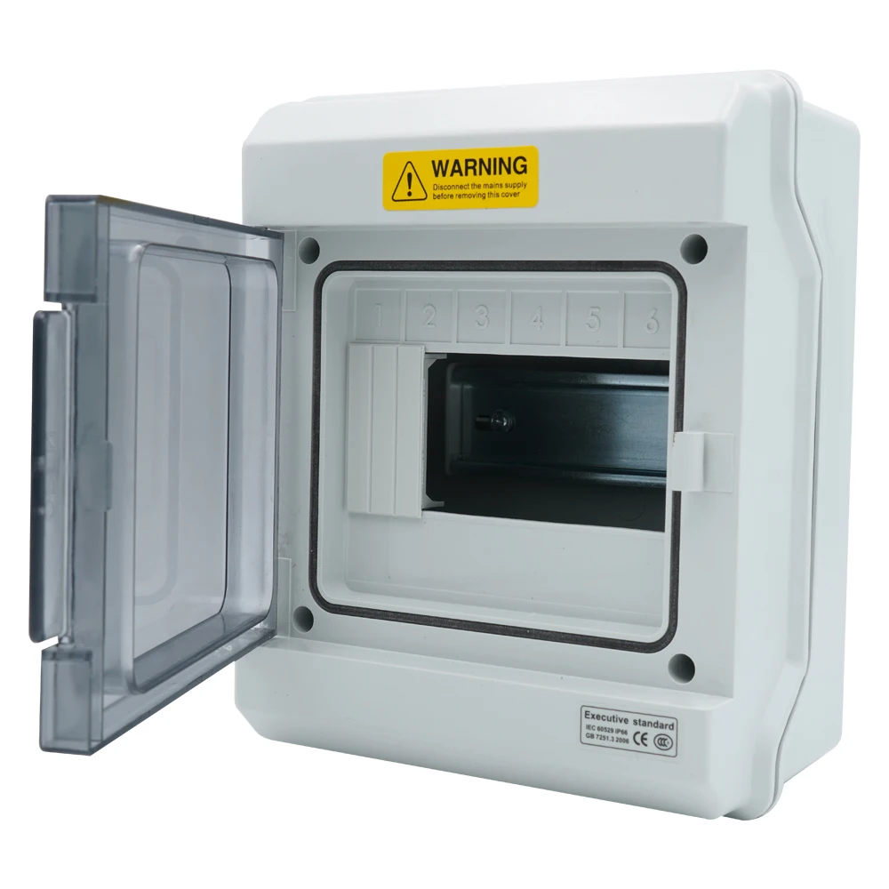 YF1506 открытый 6 способов настенный водонепроницаемый распределительный ящик