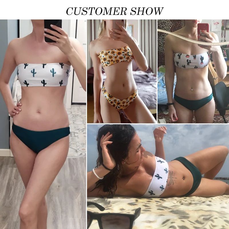In-X Watermelon swimsuit female Sexy knot bikinis mujer Push up swimwear women bathers Summer beach wear bathing suit new