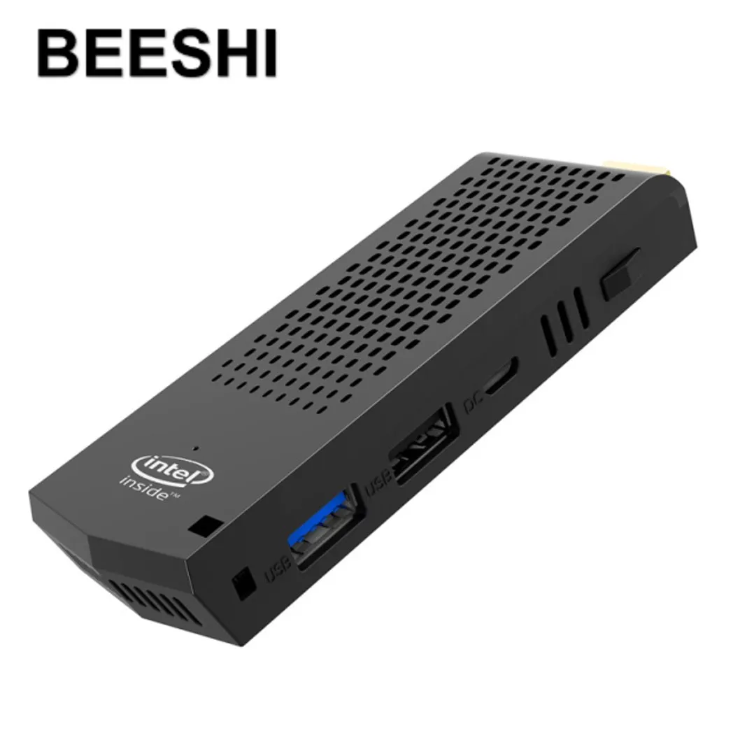 Мини-компьютер T6 Windows 10 2 ГБ/4 ГБ ОЗУ 32 ГБ/64 Гб EMMC Intel Atom стандартный мультимедийный