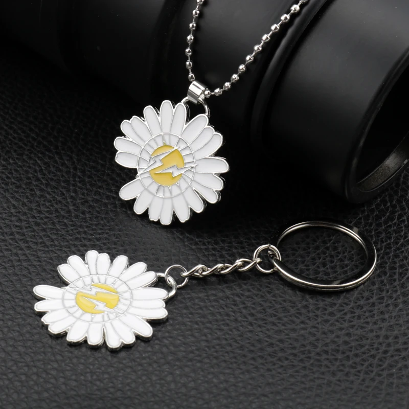 Модные ожерелья G-Dragon Daisy модные Kwon Ji Yong Chrysanthemum ювелирные изделия подарок для