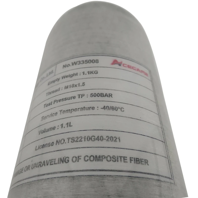 AC3011 Acecare гПа/Пейнтбол PCP/углерода Firber цилиндров/майка 1.1L 4500PSI 300bar для страйкбола глушитель с PCP насос заправки-хоп
