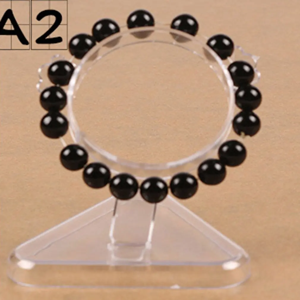 Акриловый нефритовый браслет стенд прозрачный часы органайзер для ювелирных