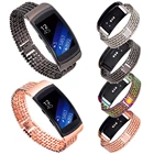 Роскошный элегантный браслет из нержавеющей стали, ремешок, браслет для Samsung Gear Fit 2 SM-R360, Смарт-часы для Gear Fit 2 Pro