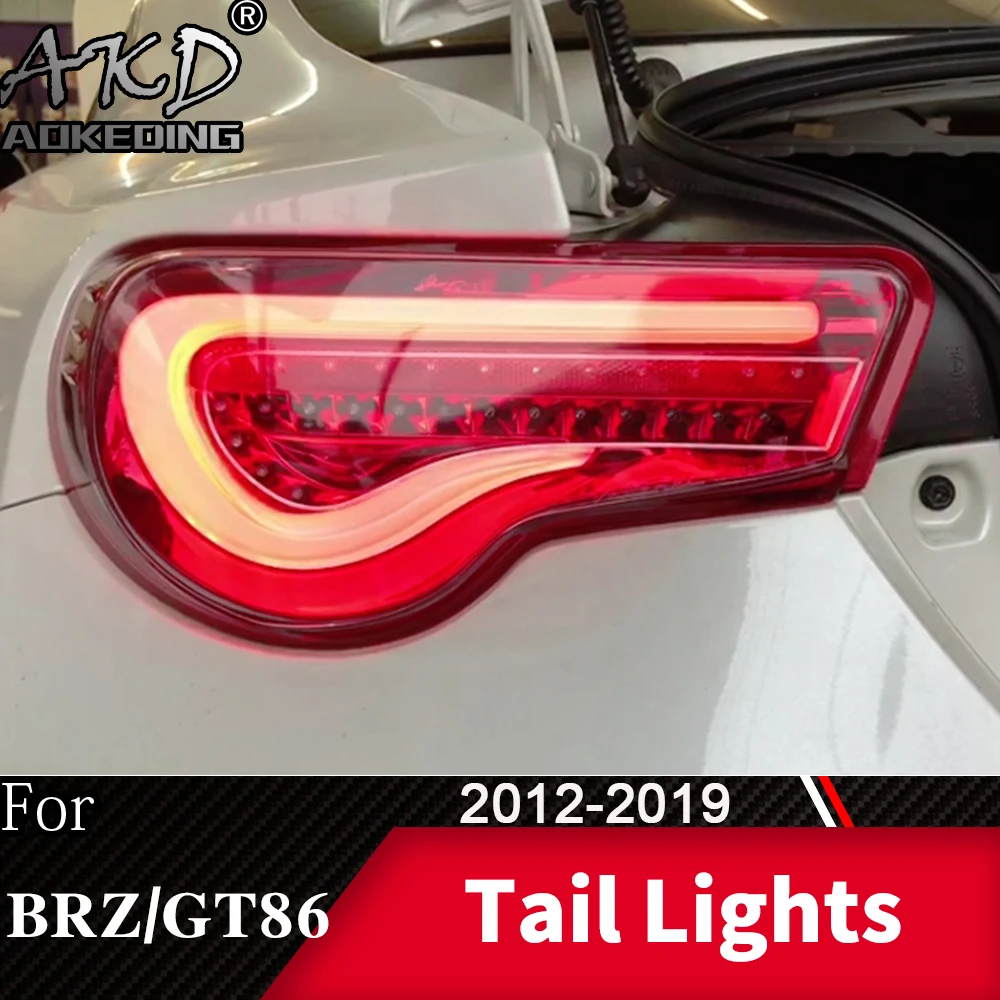 Задний фонарь для Toyota GT86 FT86 2012- Subaru BRZ светодиодный задний фары, противотуманные фары Дневные ходовые огни DRL автомобильные аксессуары