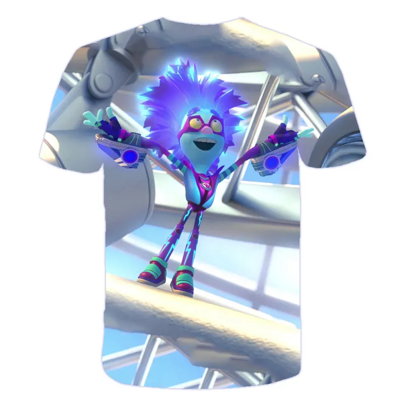 

2021 Summer Boy And Girl T-Shirt Children'S Clothing Clothing Brand Cartoon Top Clothes Casual 3D Printing T-Shirt