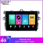 DSP IPS Octa Core 4G RAM Android 10 автомобильный DVD-плеер для Toyota Corolla 2007 2008 2009 2010 2011 автомобильное радио с 32G ROM Bluetooth