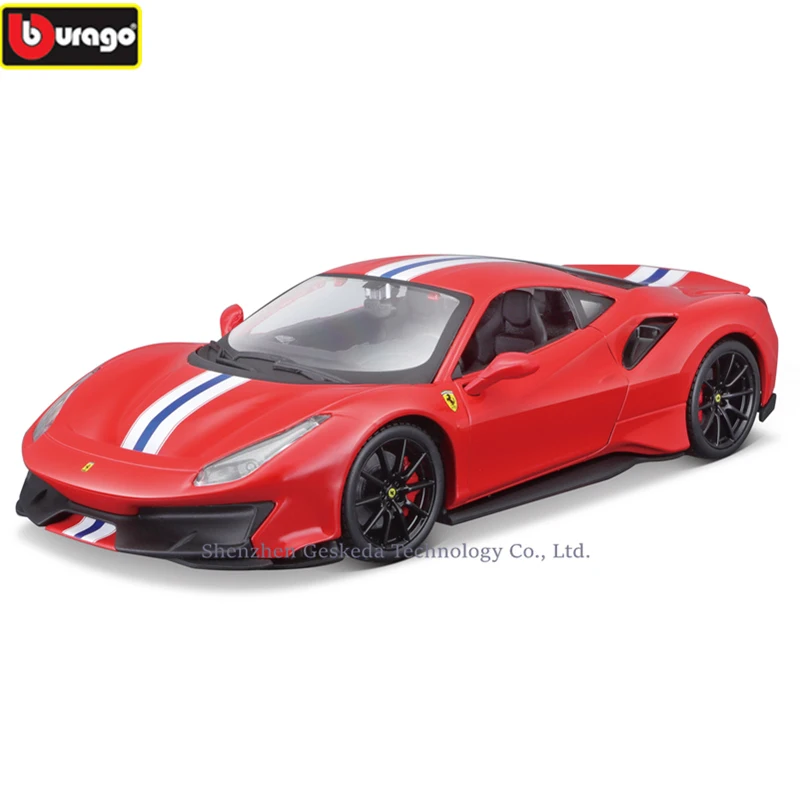Bburago 1:24 Ferrari 246GT коллекция производитель авторизованный имитационный сплав модель автомобиля ремесла украшение Коллекция игрушек инструменты - Цвет: 488