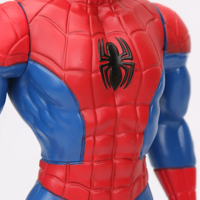 Классические 32,5 см игрушки Marvel Мстители 4 Человек-паук Черная пантера Железный человек Капитан Америка ПВХ Фигурки коллекционные куклы