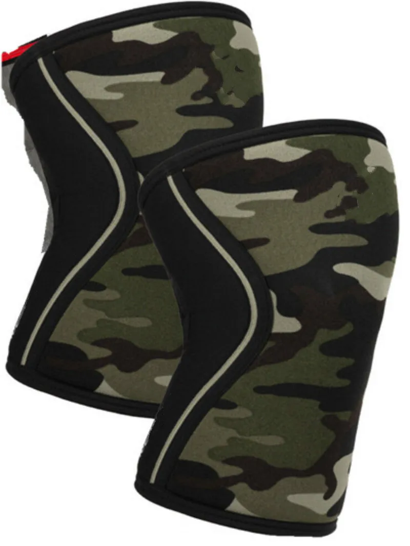 Компрессионные наколенники пара-7 мм Неопреновые спортивные Поддержка коленной