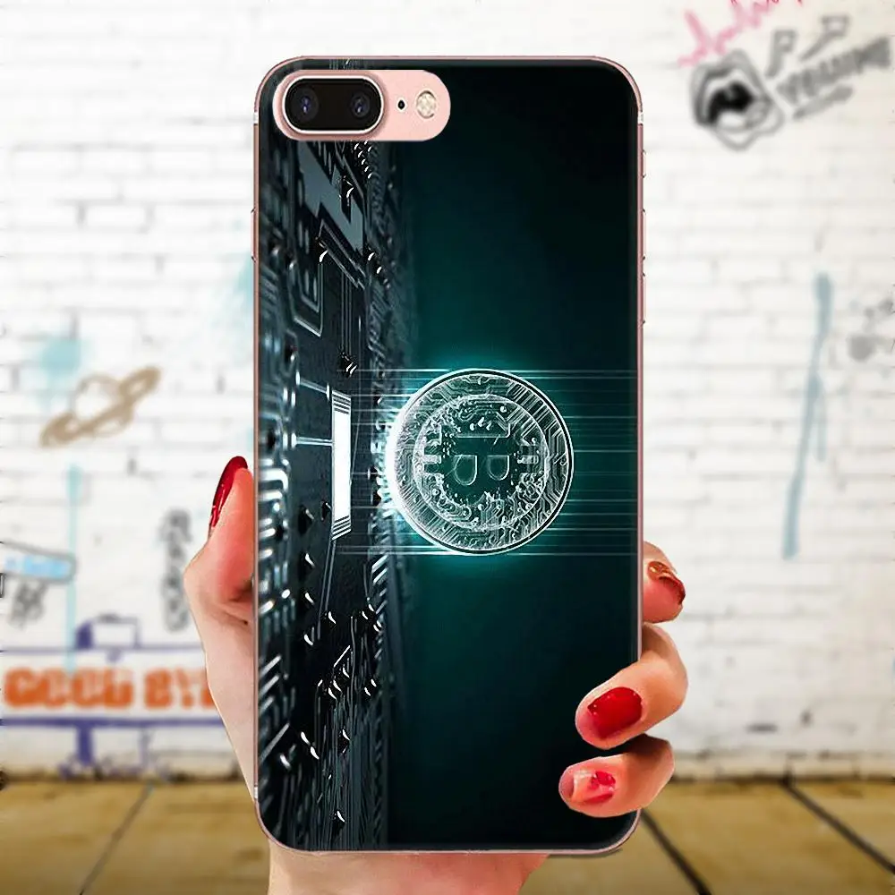 Soft Phone Cases Bitcoin Gold For Xiaomi Redmi Mi 4 7A 9T K20 CC9 CC9e Note 7 9 Y3 SE Pro Prime Go Play | Мобильные телефоны и