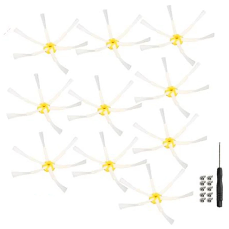 

6-Armed Side Brush for IRobot Roomba 500 600 700 Series 510 530 532 550 630 620 760 Vacuum Cleaners Spare Parts