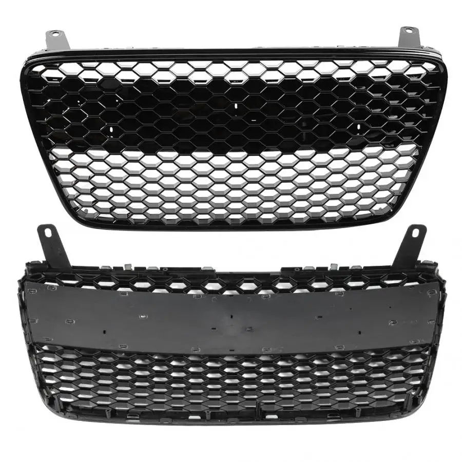 Решетка переднего бампера для Audi R8 2007 2008 2009 2010 2011 2012 2013 Аксессуары для стайлинга автомобилей