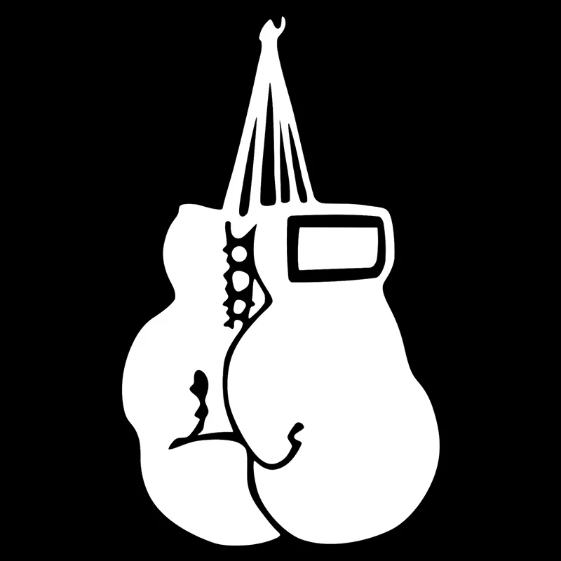 CK21367 #15x25 см Боксерские перчатки виниловые автомобильные наклейки водостойкие крутые водонепроницаемые съемные наклейки самоклеящиеся автомобильные наклейки крутые раскраски самолёты