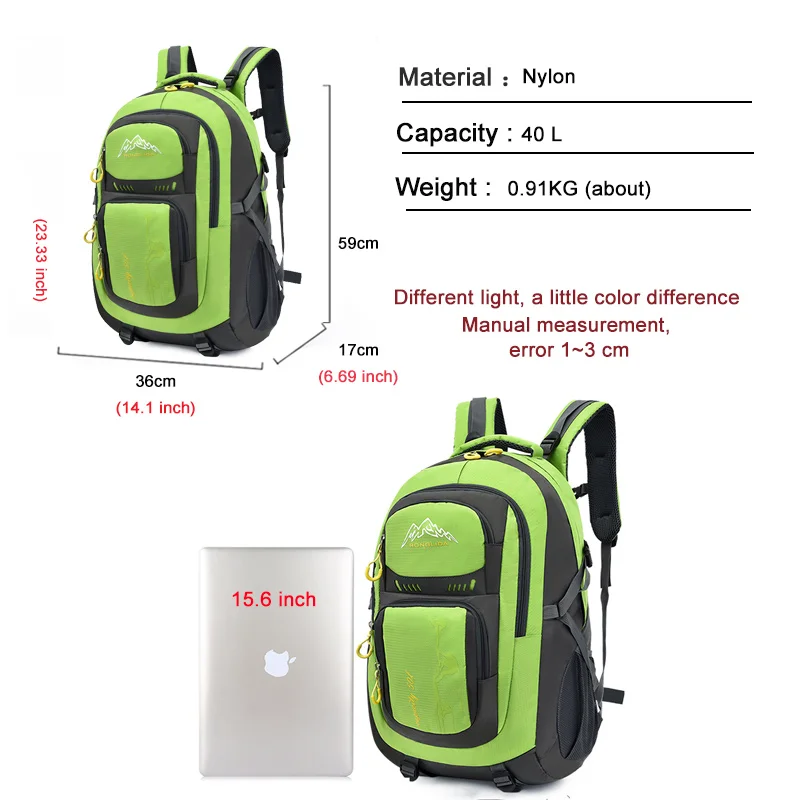 Молодежный спортивный рюкзак Мужской Дорожный 2020 новый нейлоновый