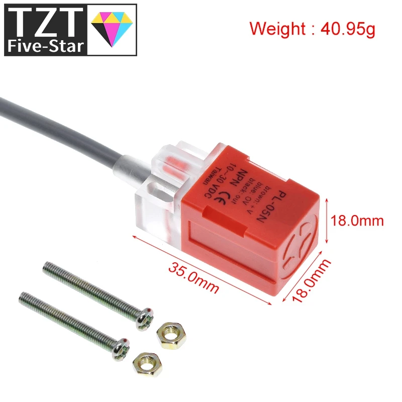 PL-05N Индуктивный бесконтактный датчик переключатель 5 мм Обнаружение NPN Out DC10-30V