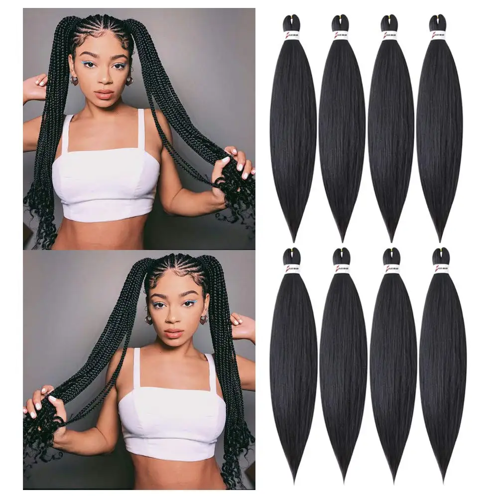 

Synthetic Prestretched Braiding Hair Original Braid Hair Extension Yaki Texture Passion Twist Hair Braid