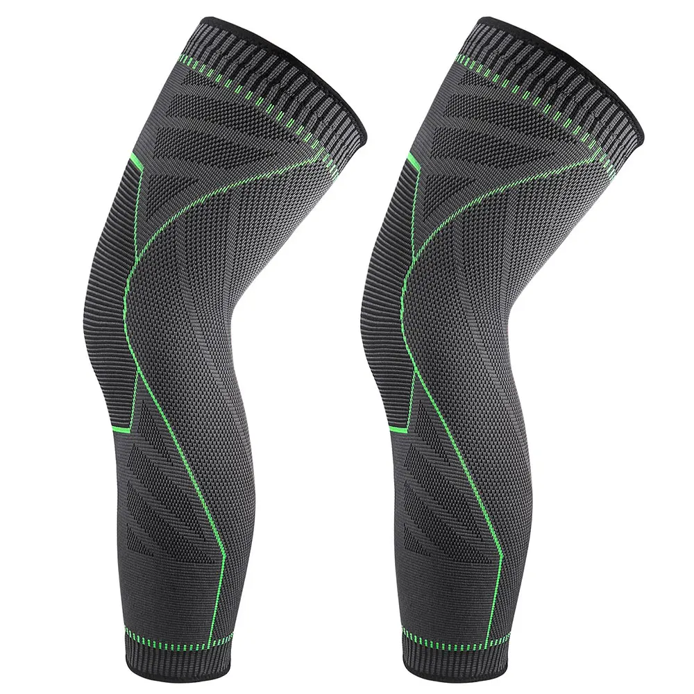 

1~2Pcs Nylon Elastic Sports Knee Pads Breathable Knee Support Brace NonSlip with silicone Running Fitness Cycling Knee Protecto