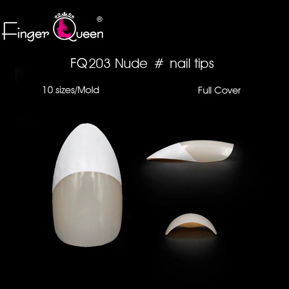 

100pcs Nail Tips Multicolor Ballerina Coffin False Nails Short Round Shape Fake Nails