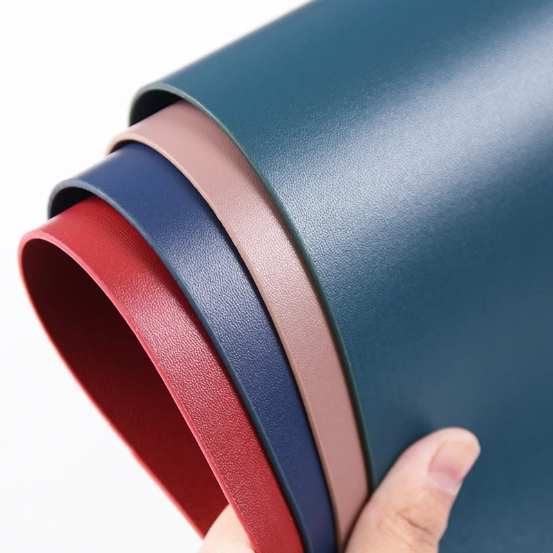 Кожаная подстилка Inyahome с нескользящим ковриком из частиц Настольный коврик для